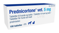 Prednicortone Vet. - tabletter - 5 mg